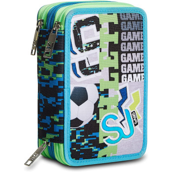 Astuccio Scuola 3 Zip Splatoon PANINI SCUOLA - 70066