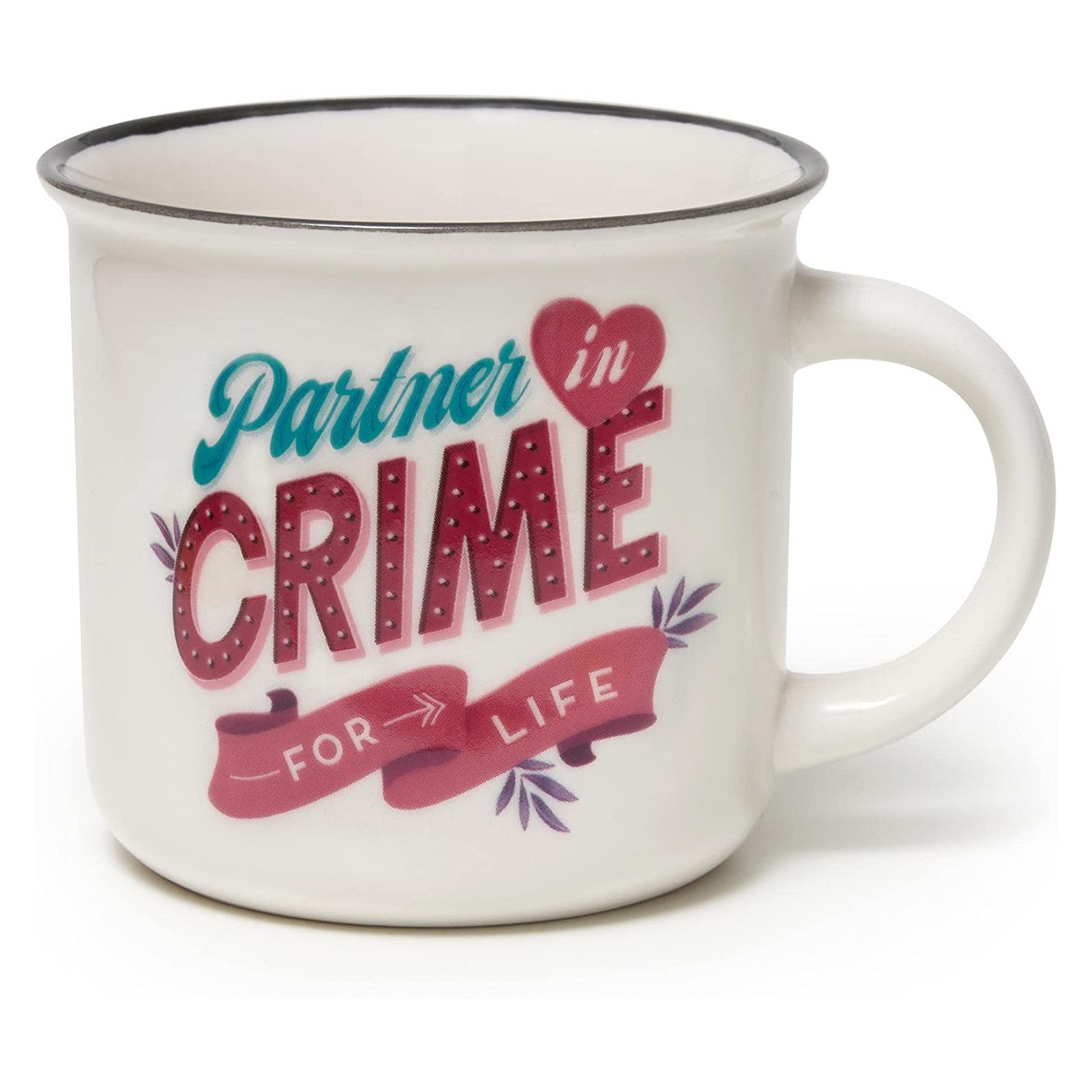 TAZZA IN PORC. NEW BONE CHINA CUP-PUCCINO - PARTNER IN CRIME - LEGAMI MILANO - LEGAMI MILANO - td-toys.it