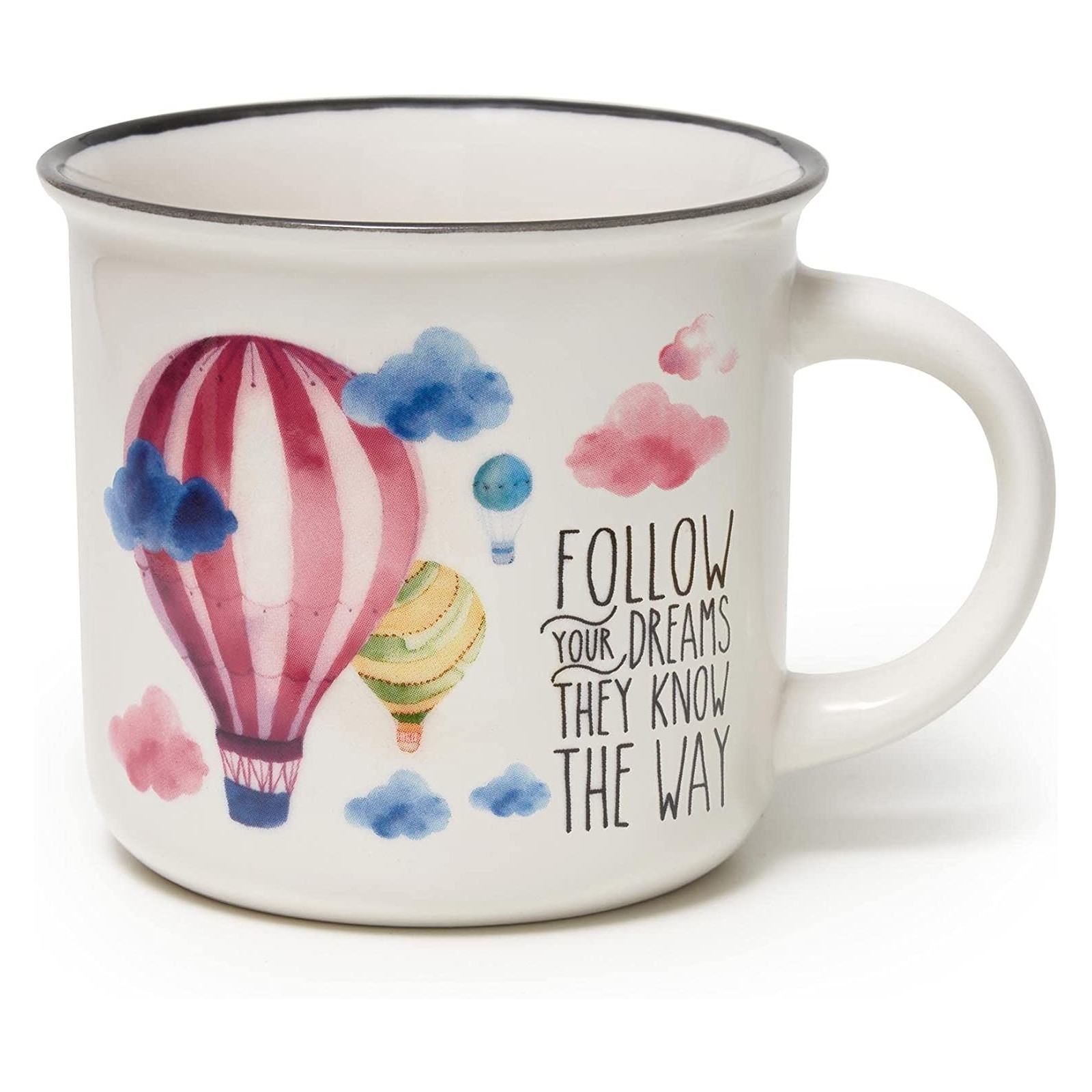 A CUP OF PORK. NEW BONE CHINA - CUP-PUCCINO - AIR BALLOON - LEGAMI MILANO - LEGAMI MILANO - td-toys.it