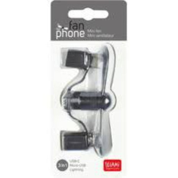 FAN FOR PHONE - BLACK-SUMMER- TD Toys