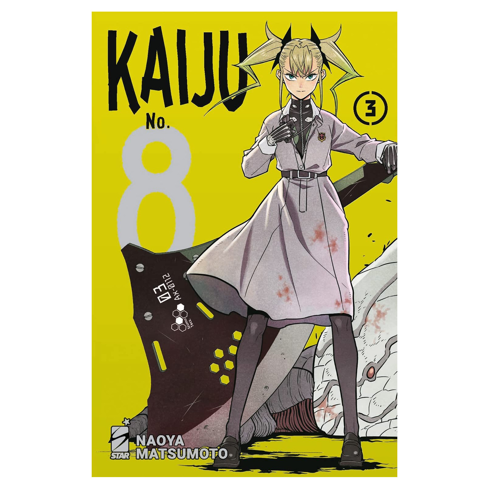 KAIJU NO.8 VOL.3 - EDIZIONI STAR COMICS - MANGA COMICS - td-toys.it