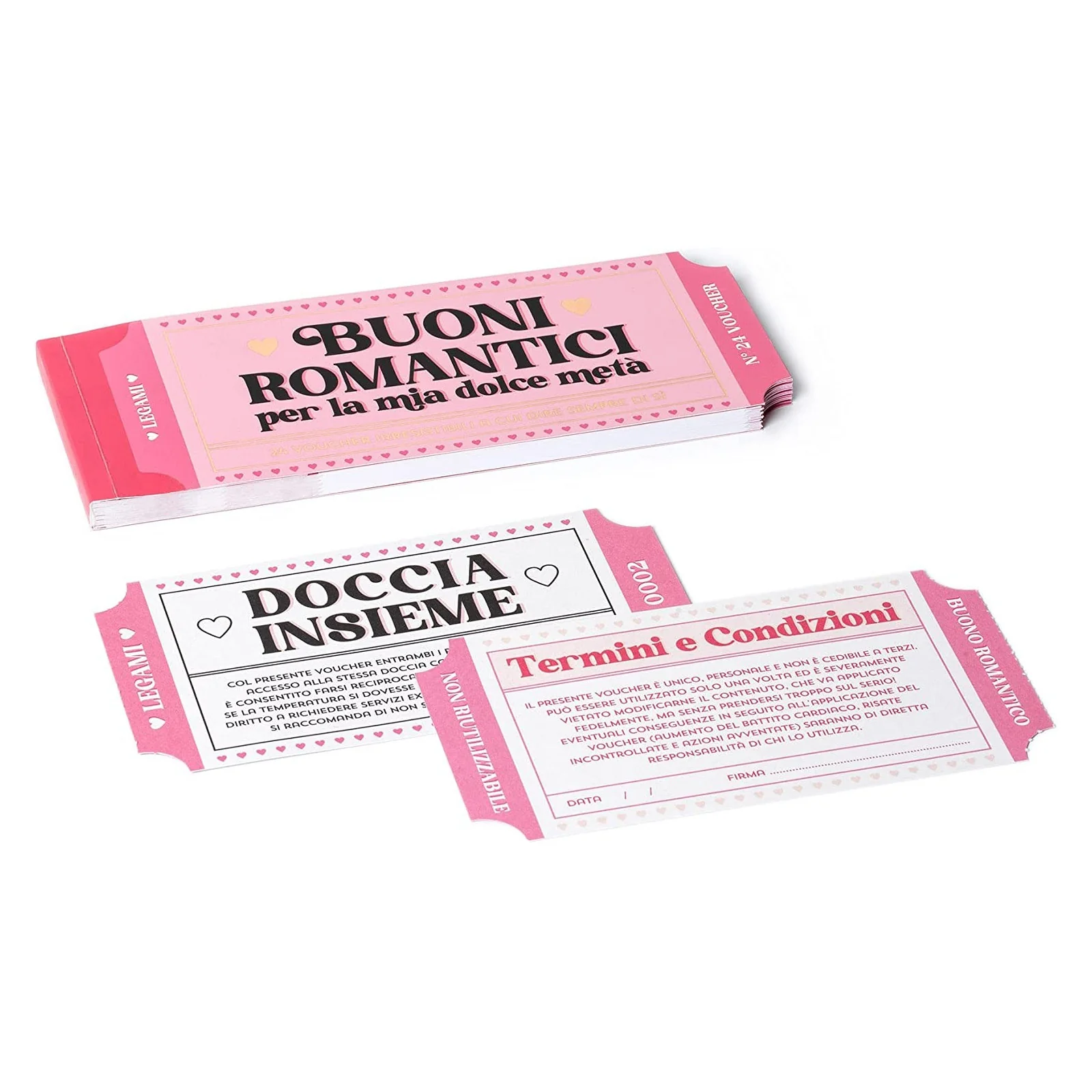 TD Toys|BLOCCHETTO DA 24 VOUCHER - GIFT VOUCHERS - HEART8054117620998