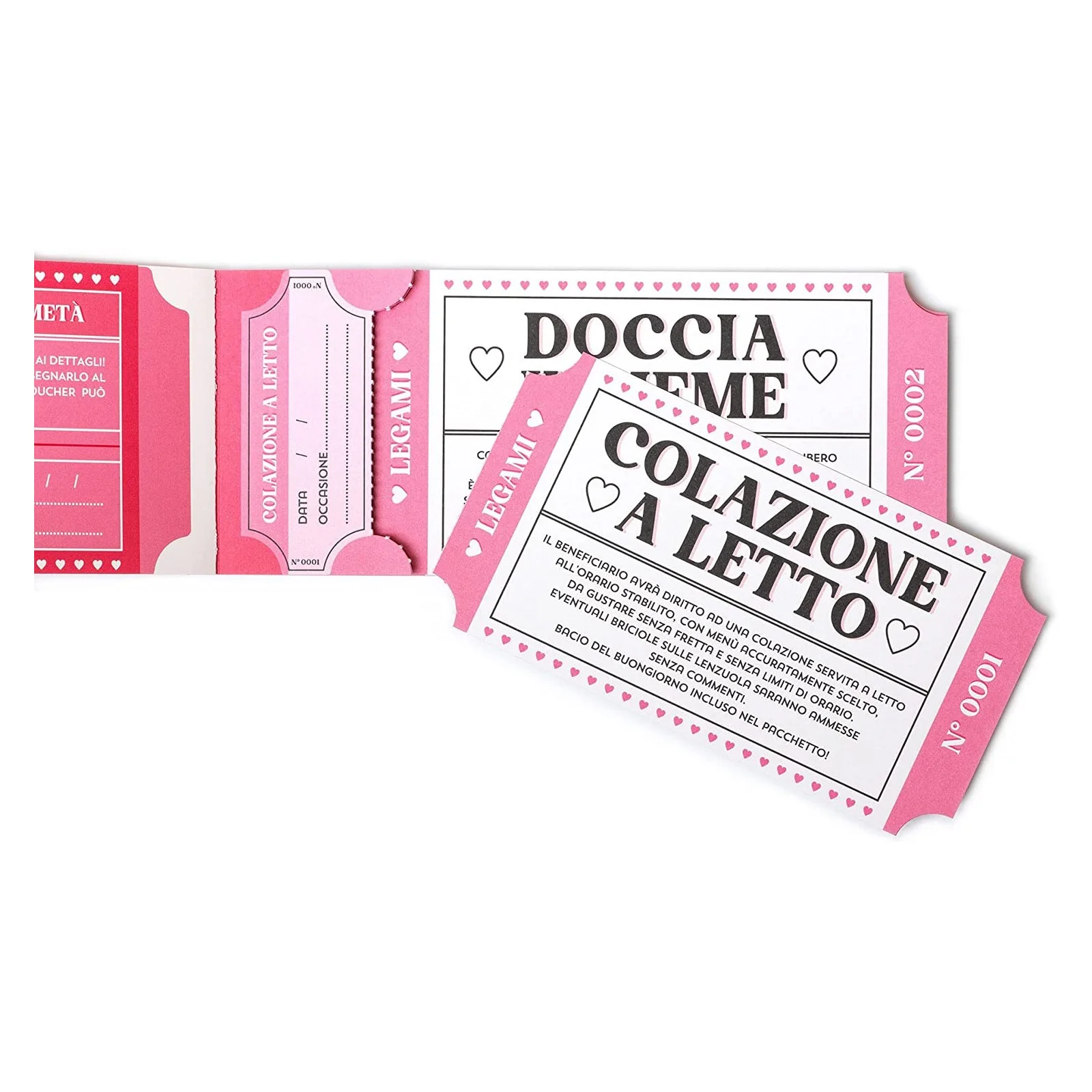 TD Toys|BLOCCHETTO DA 24 VOUCHER - GIFT VOUCHERS - HEART8054117620998
