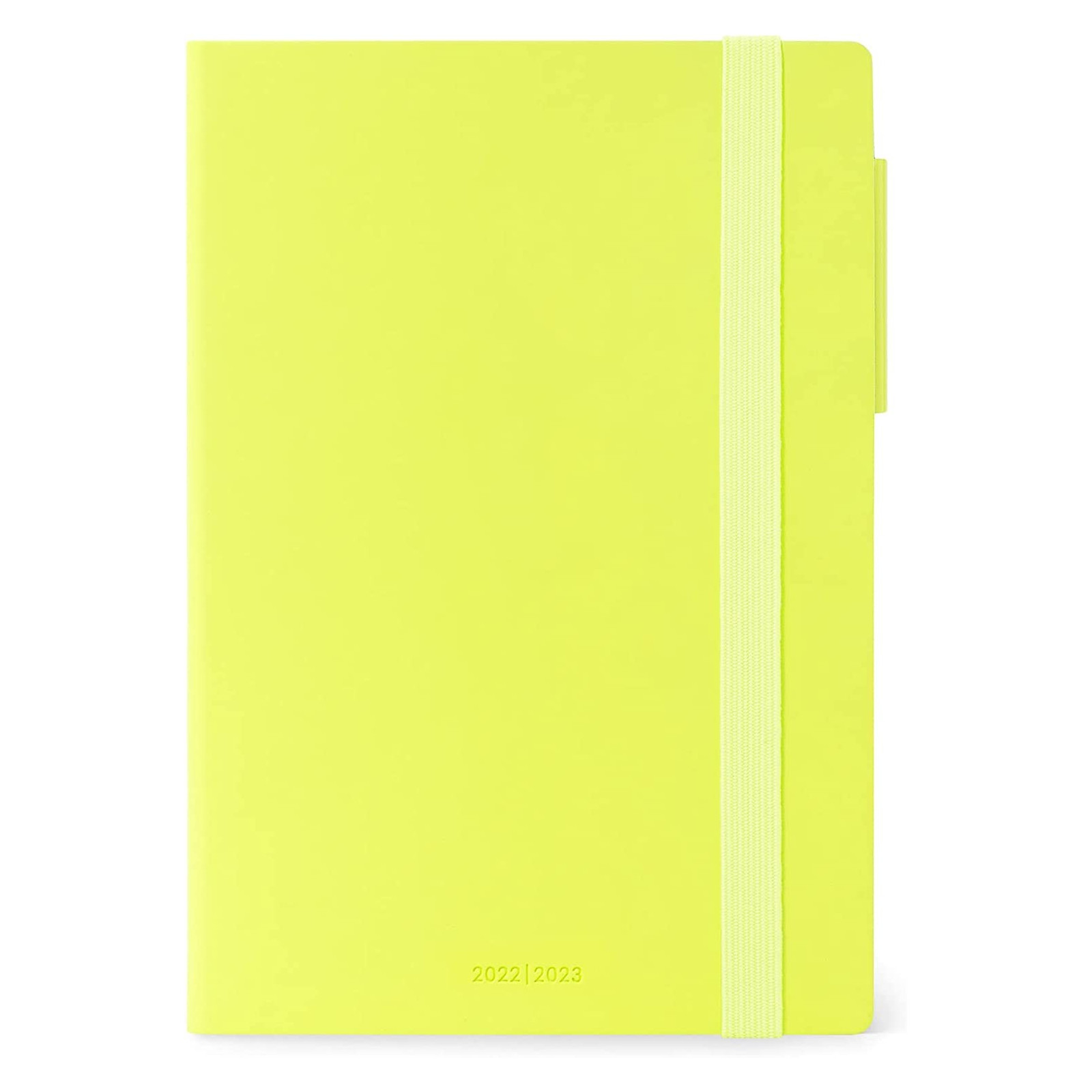 AGENDA GIORNALIERA MEDIUM - 2022/2023 - MEDIUM DAILY DIARY - LIME GREEN - LEGAMI MILANO - LEGAMI MILANO - td-toys.it