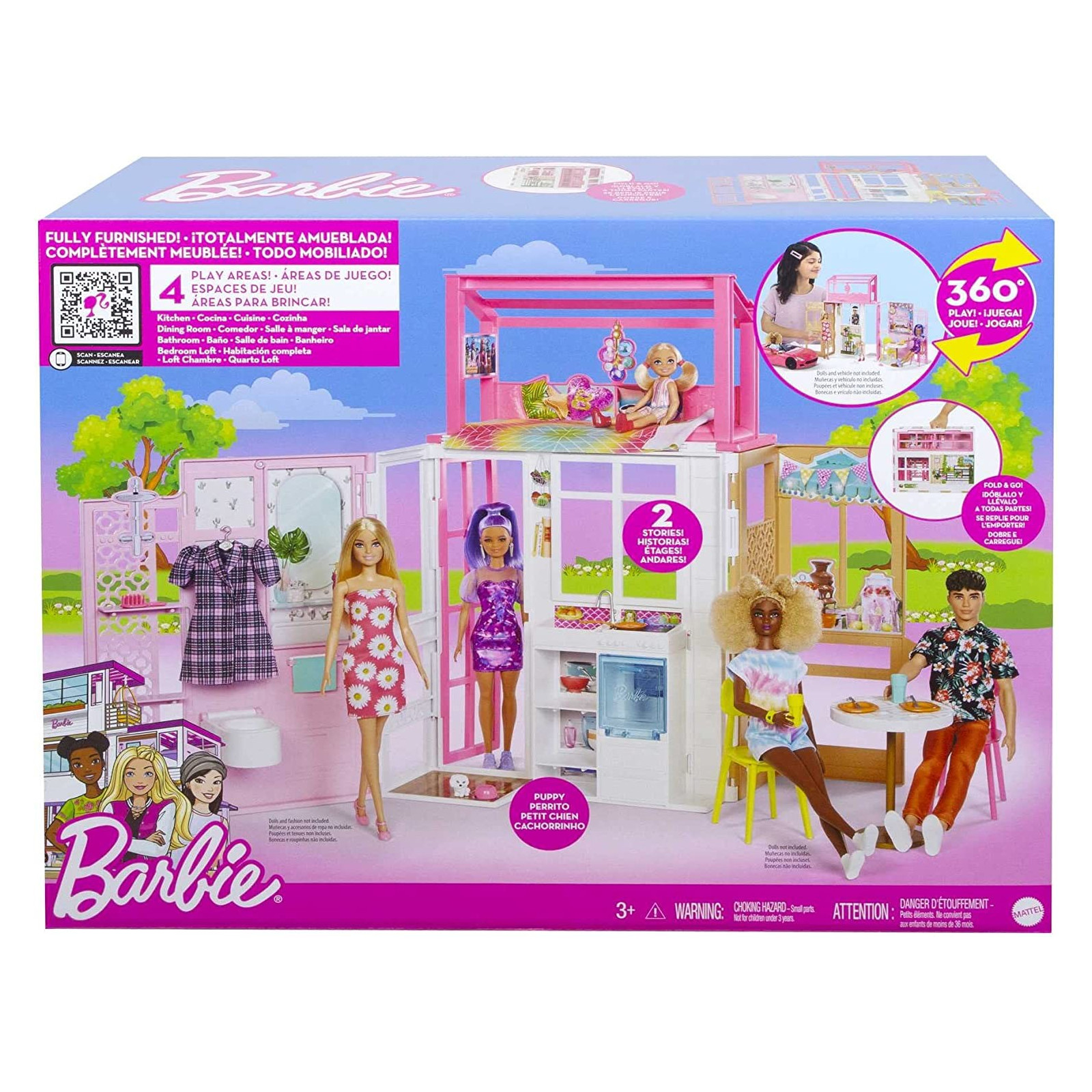 BARBIE FLOOR WITH HCD47 - MATTEL - CHILD - td-toys.it