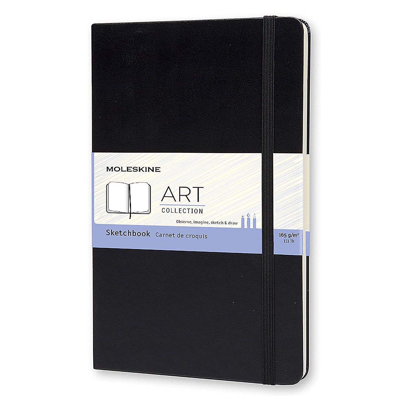 TACCUINO SKETCHBOOK LG NERO MOLESKINE-DIARI/AGENDE