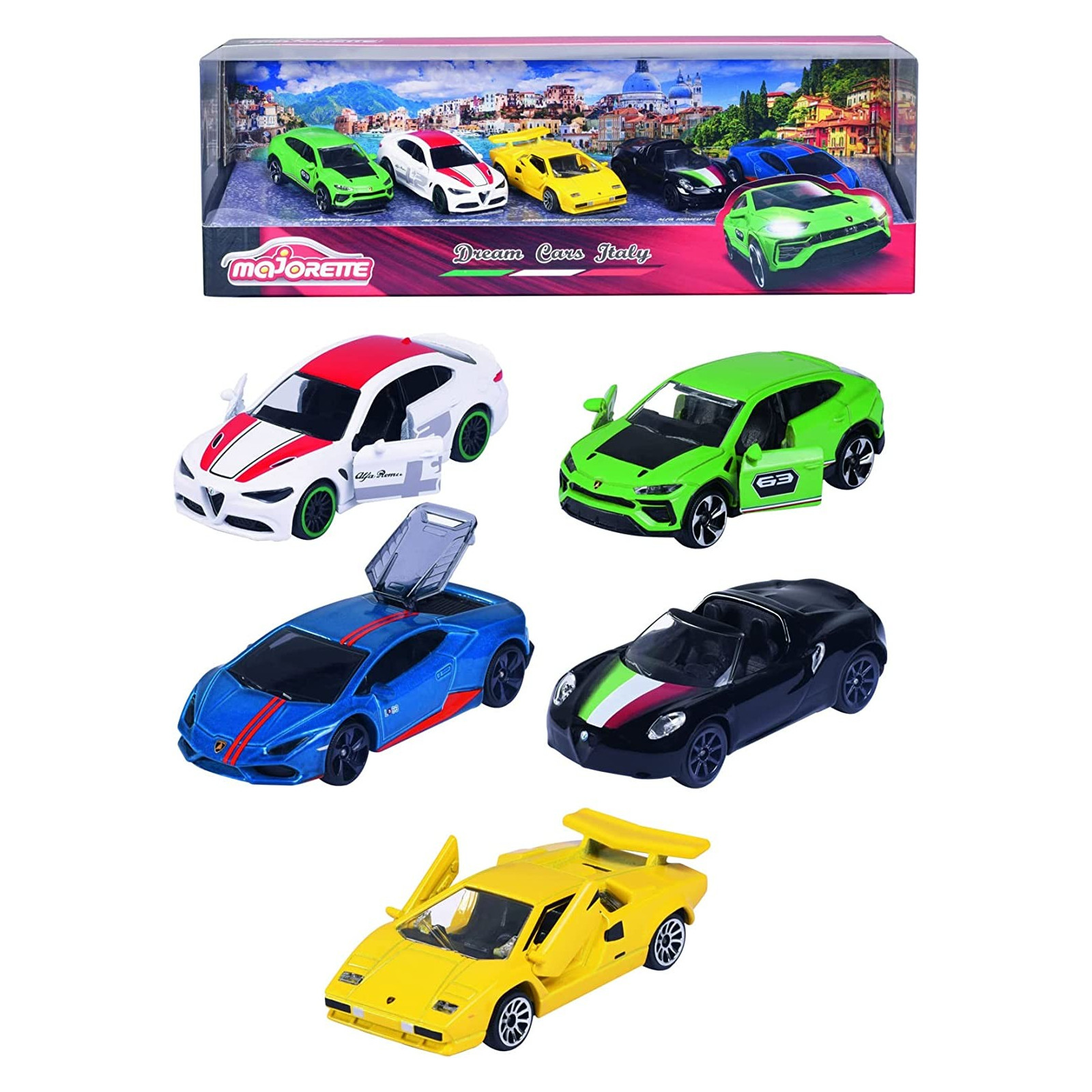 Dream Cars Italy, Giftpack 5 pz-BAMBINO