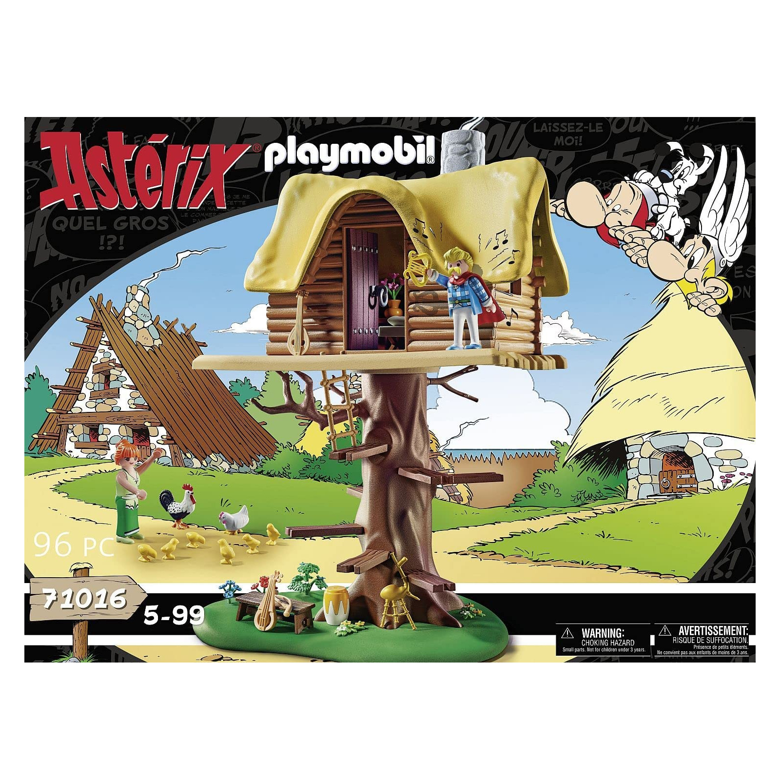 71016 Asterix: Assurancetourix and the tree house - PLAYMOBIL - PLAYMOBIL - td-toys.it