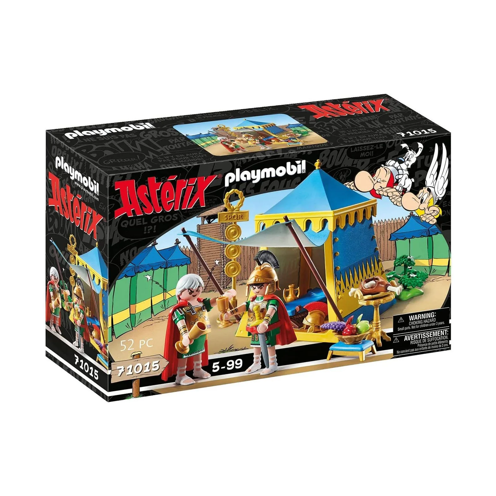 TD Toys|71015 Asterix: Tenda del capo con generali4008789710154