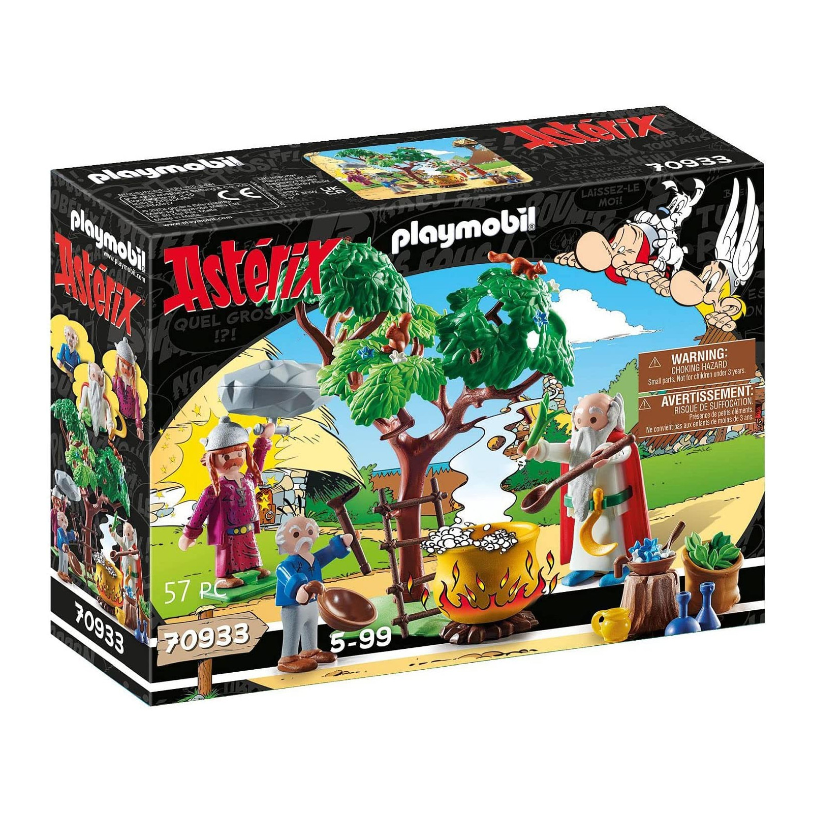 70933 Asterix: Panoramix with magic potion cauldron - PLAYMOBIL - PLAYMOBIL - td-toys.it