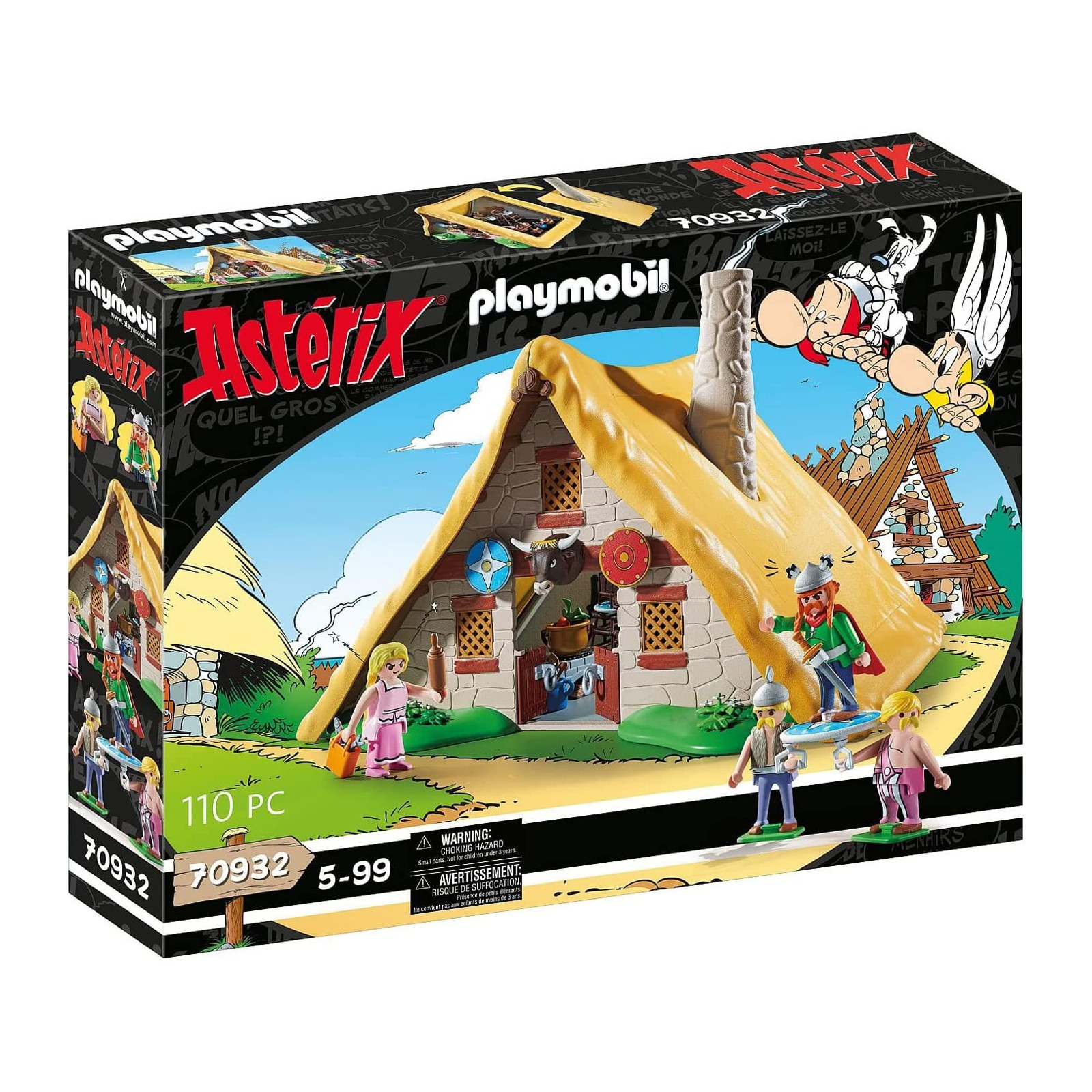 70932 Asterix: Abraracourcix hut - PLAYMOBIL - PLAYMOBIL - td-toys.it