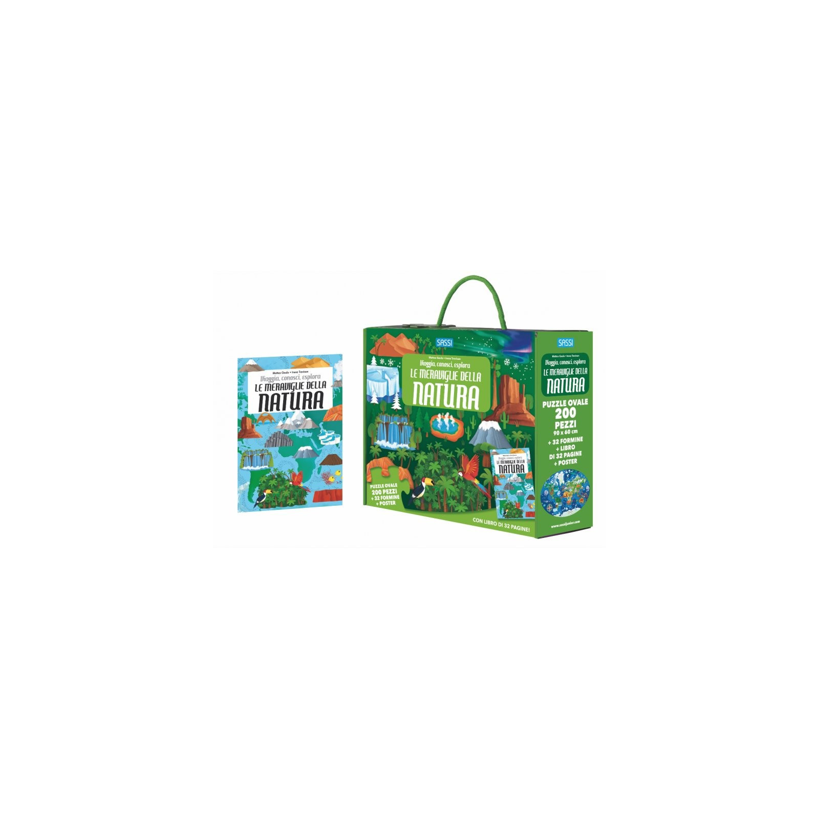 TLE - LE MERAVIGLIE DELLA NATURA - SASSI EDITORE - SASSI EDITORE - td-toys.it