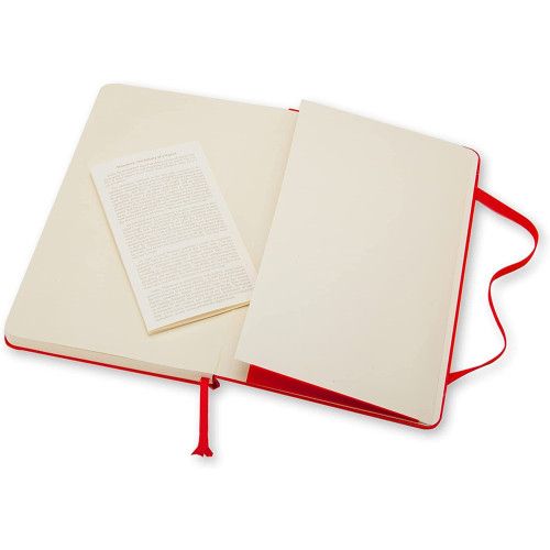 LG C. RIGIDA RIDGE RED MOLESKINE Travel notebook of the