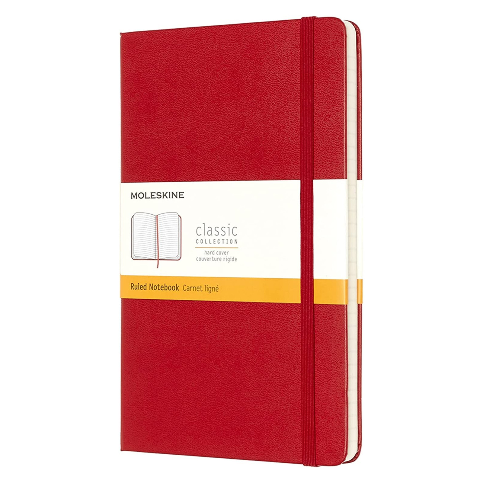 LG C. RIGIDA RIDGE RED MOLESKINE - FRANCO COSIMO PANINI - DIARIES/DIARIES - td-toys.it