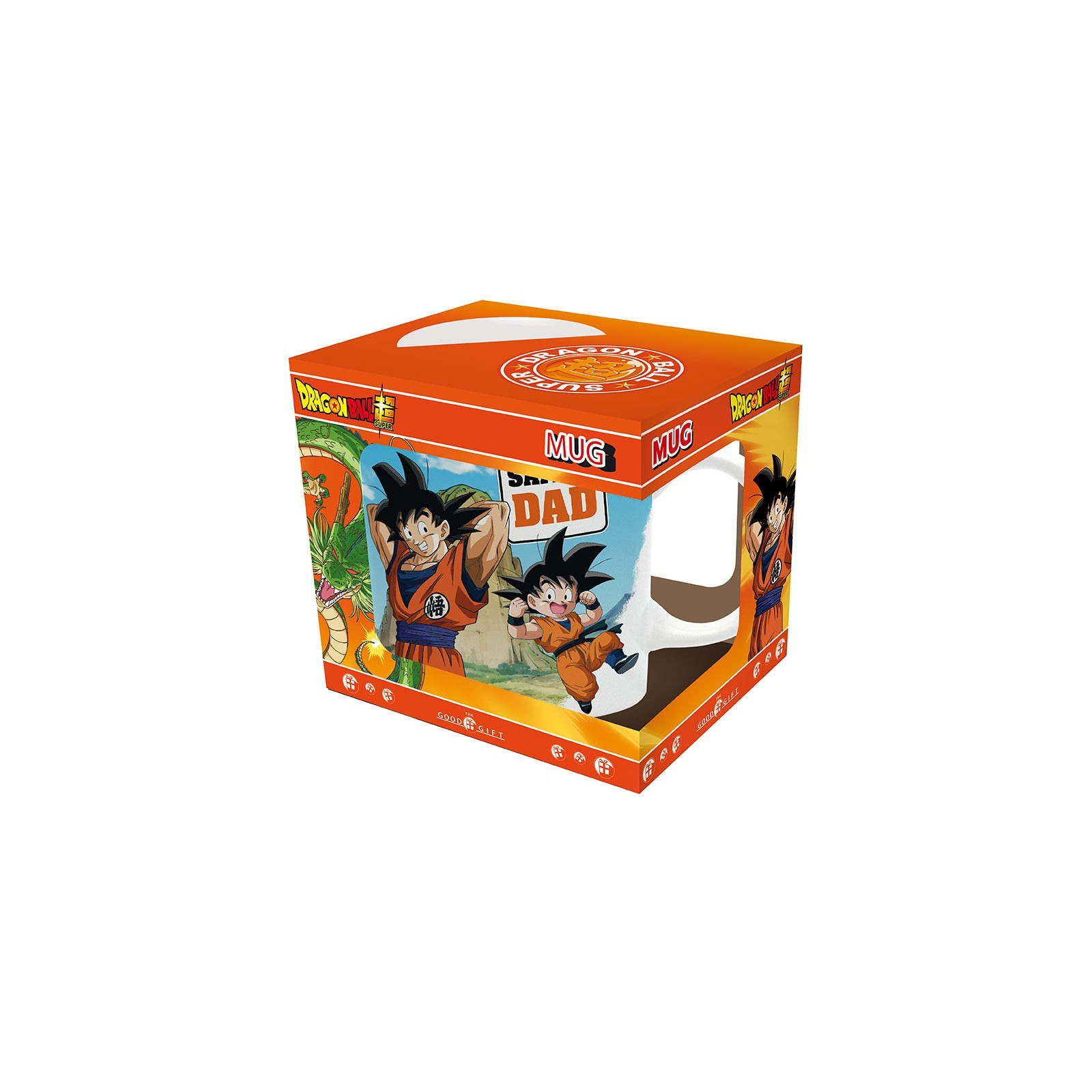 Dragon Ball Super - Mug 320ml - SAIYAN DAD - ABYSTYLE - TAZZE - td-toys.it