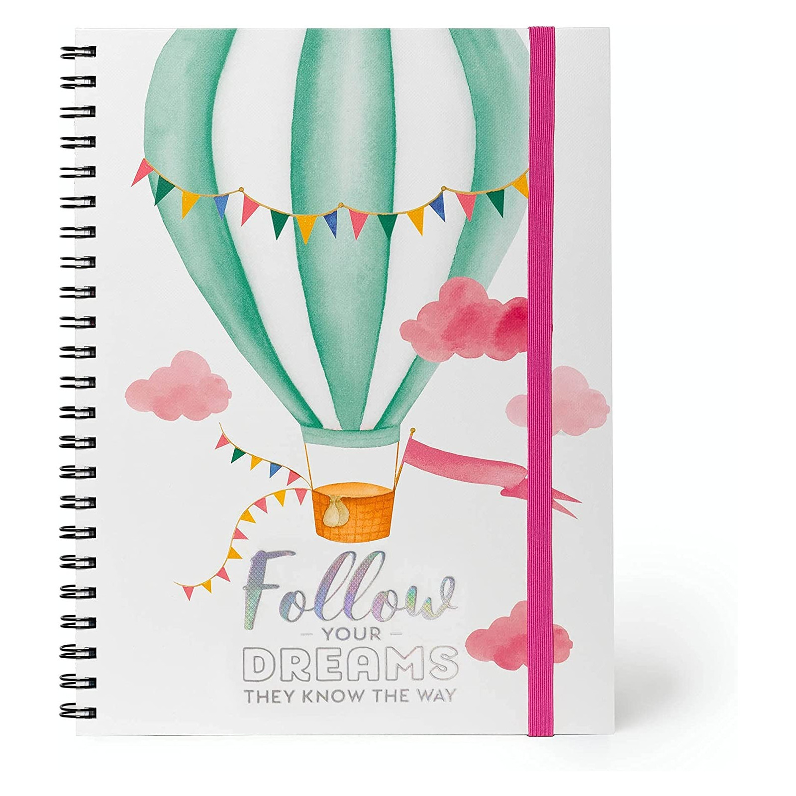 3 IN 1 SPIRAL NOTEBOOK - AIRBALLOON - LEGAMI MILANO - LEGAMI MILANO - td-toys.it