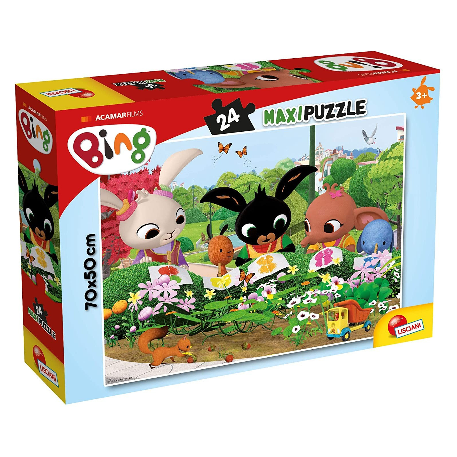 PUZZLE SUPERMAXI 24 BING - OSSERVIAMO LA NATURA! - LISCIANI GIOCHI - PUZZLE - td-toys.it