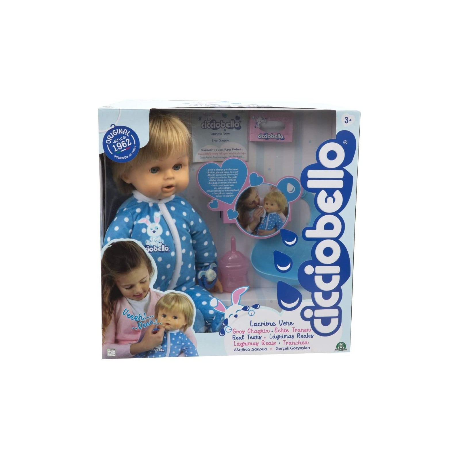 CICCIOBELLO REAL TEARS - GIOCHI PREZIOSI ITALIA SRL - CHILD - td-toys.it