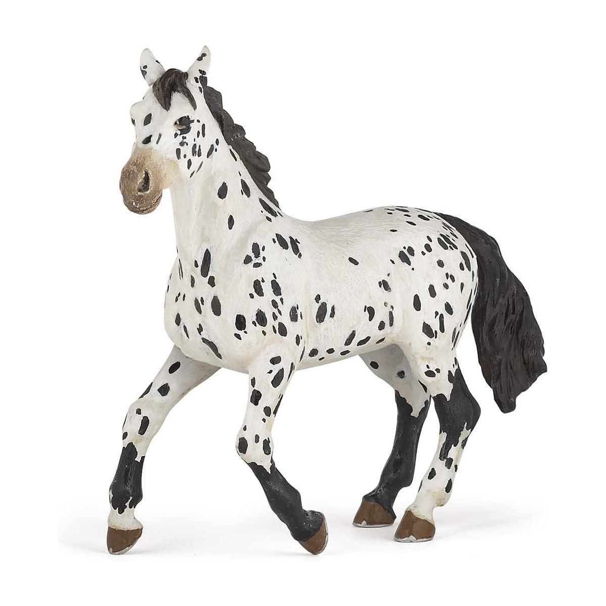 Papo - Black appaloosa horse - PAPO - UNISEX - td-toys.it