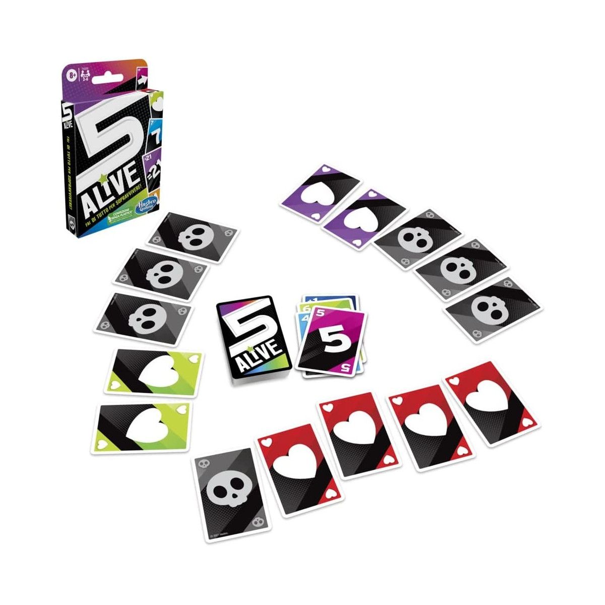 FIVE ALIVE CARD GAME-GIOCHI DI SOCIETA'