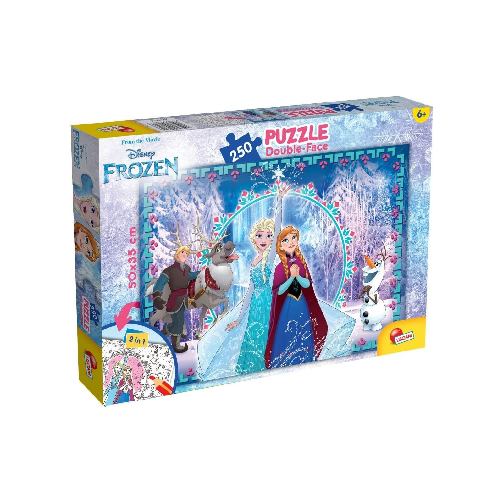 PUZZI DF PLUS 250 FROZEN - LISCIANI GIOCHI - PUZZLE - td-toys.it