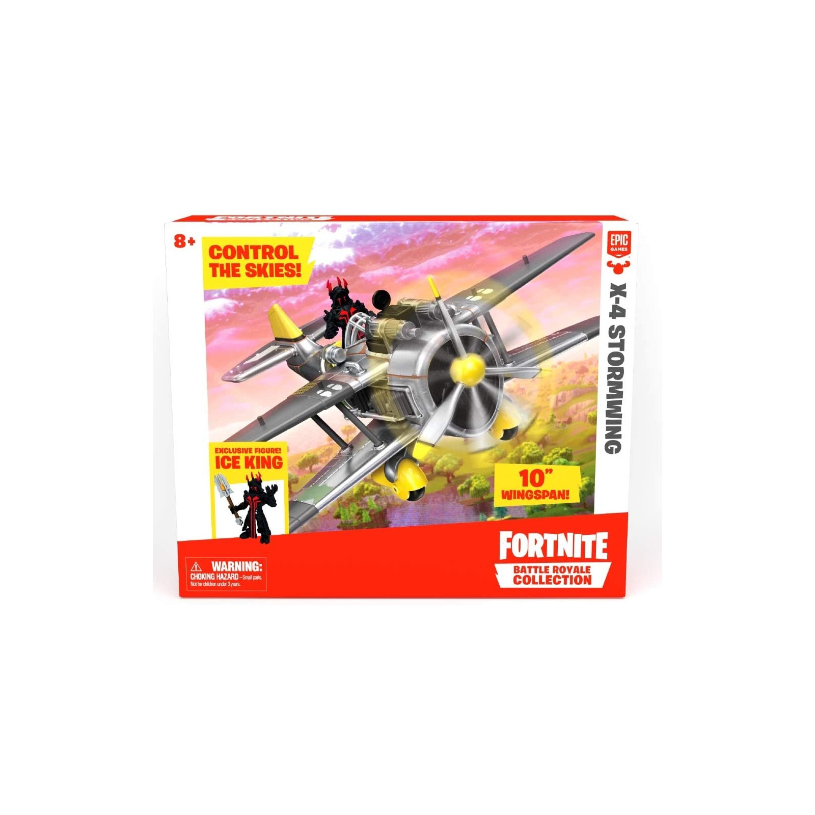 FORTNITE AEREO + PERS. 5 CM.-BAMBINO