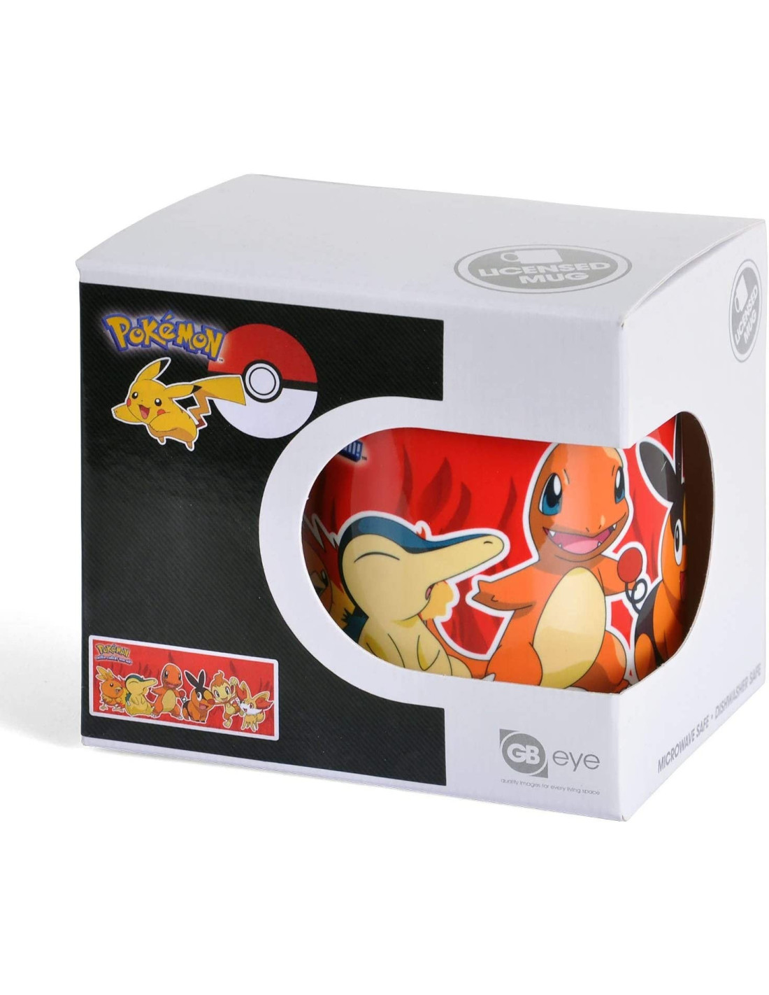 POKEMON - Mug - 320 ml - Fire Starters - ABYSTYLE - TAZZE - td-toys.it