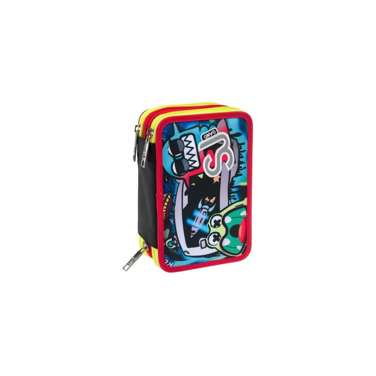 AST.3 ZIP SJ GANG FACCE BY SJ BOY - Seven - PENCIL CASES - td-toys.it