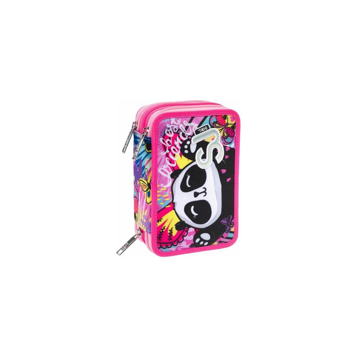 AST.3 ZIP GIRL SJ GANG FLIP-3D BY SJ GIRL - Seven - PENCIL CASES - td-toys.it