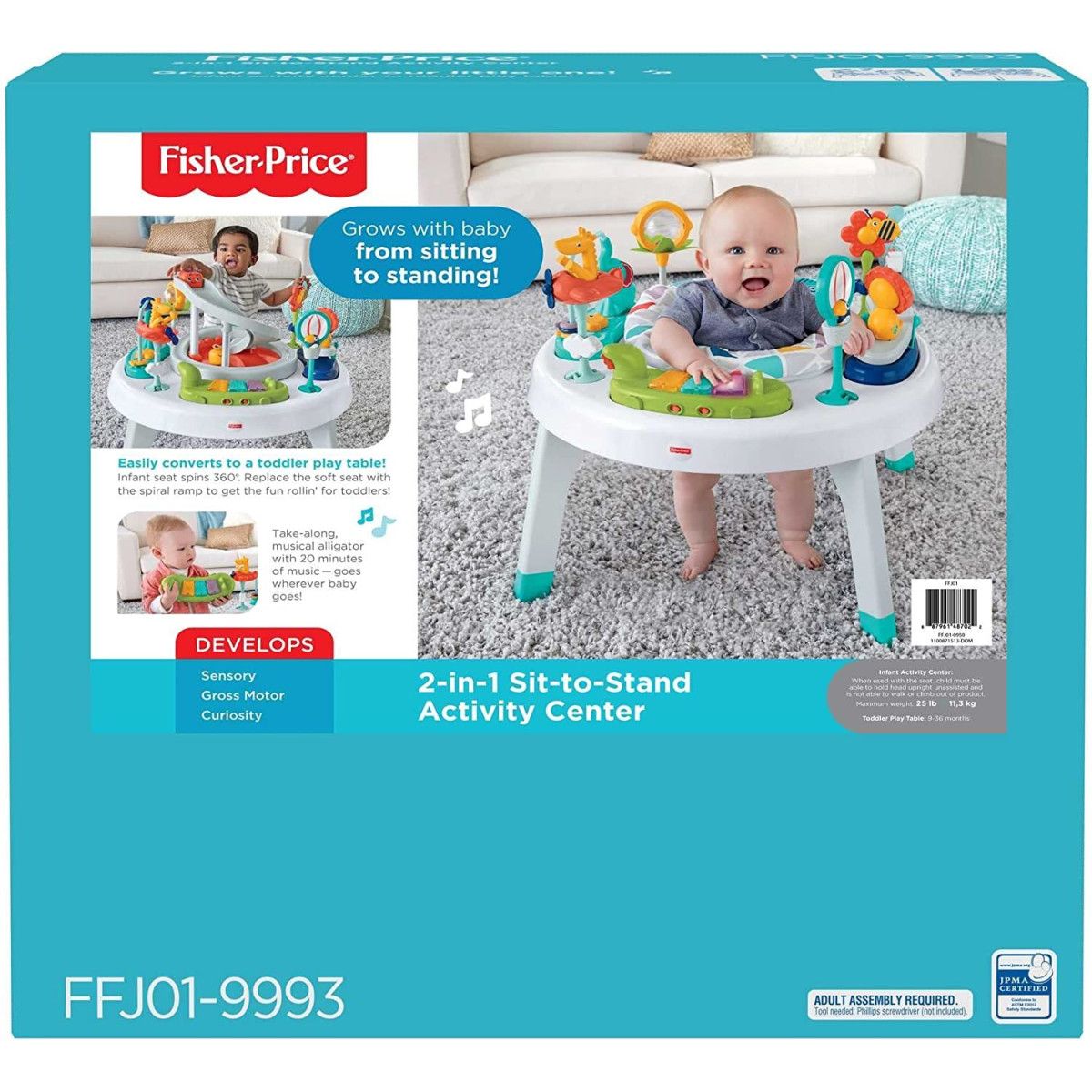 BABY GEAR ENTERTAINER-LIKE TO BOSS HBM26 - Fisher-Price - EARLY CHILDHOOD - td-toys.it