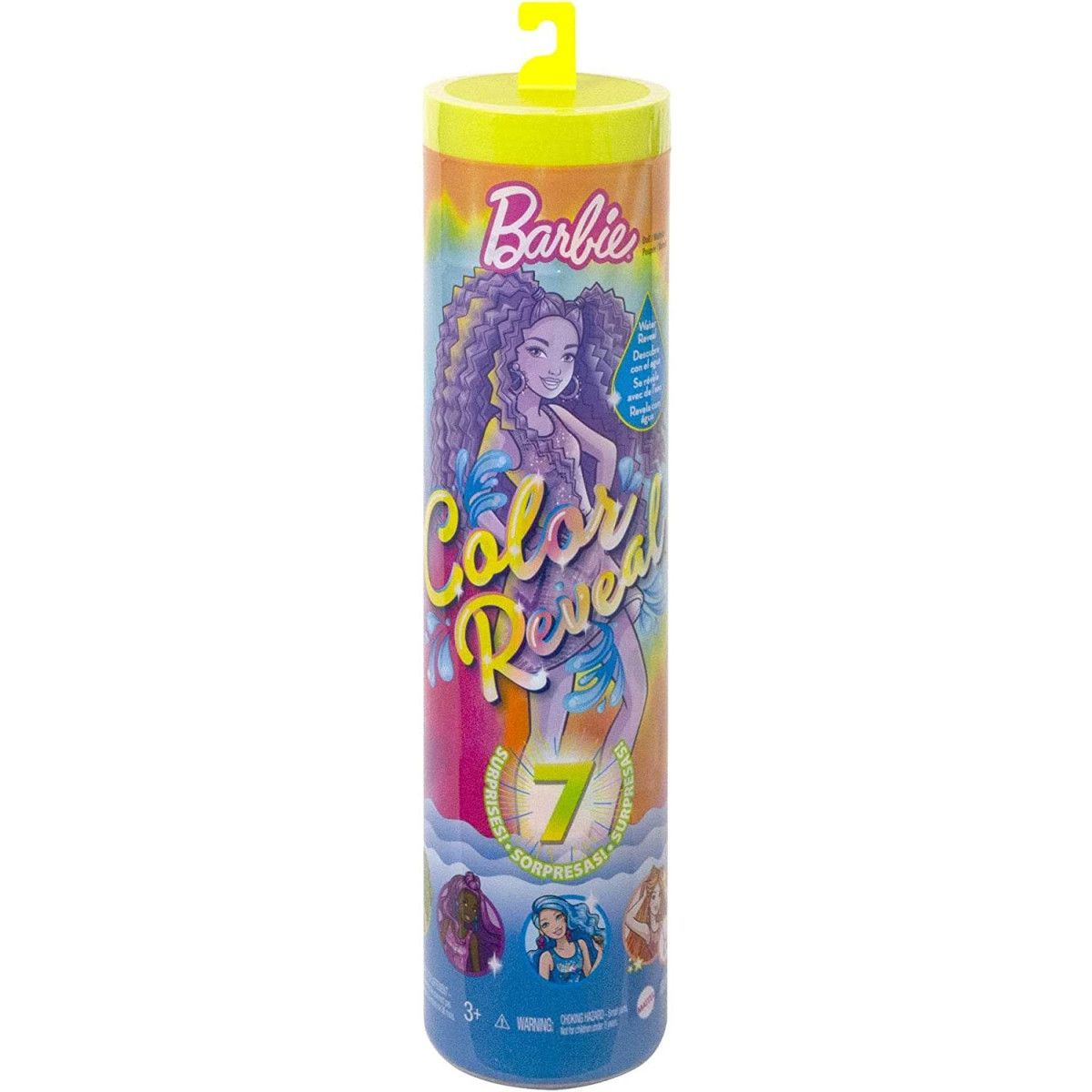 BARBIE COLOR REVEAL NEON TEA DYE - MATTEL - CHILD - td-toys.it