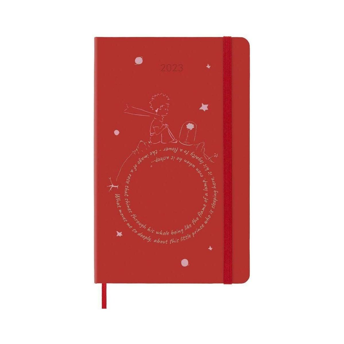 AG.12M SETT. LG P.PRINCIPE ROSA MOLESKINE 2023! - FRANCO COSIMO PANINI - DIARIES/DIARIES - td-toys.it