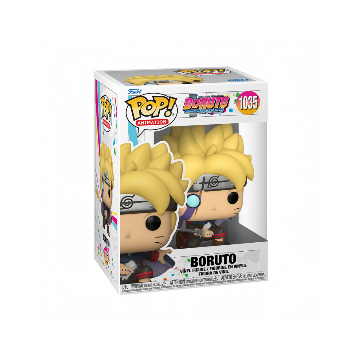 Boruto - 1035 Boruto w/Marks 9cm (Pop!) - FUNKO POP! - FUNKO POP! - td-toys.it