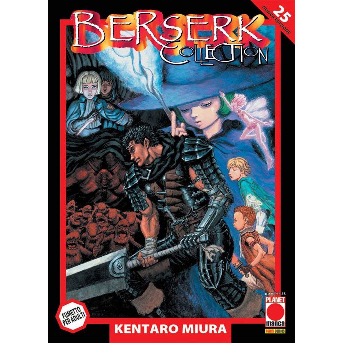 BERSERK COLLECTION BLACK SERIE 25 - PANINI COMICS - MANGA COMICS - td-toys.it