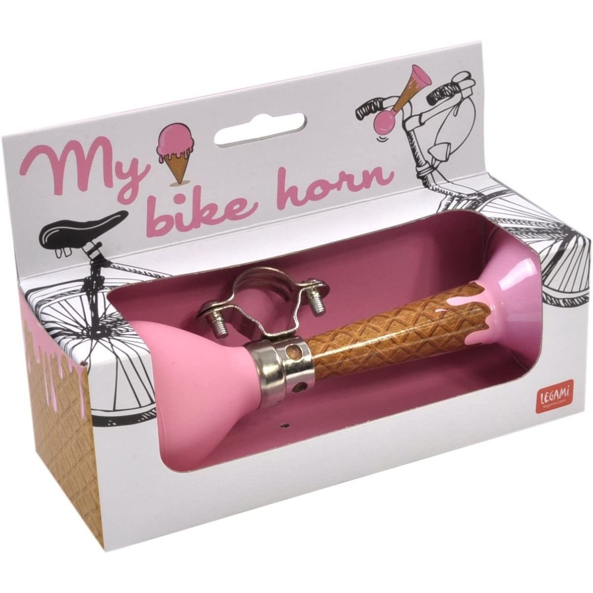 BICI -BIKE HORN - ICE CREAM - LEGAMI MILANO - LEGAMI MILANO - td-toys.it