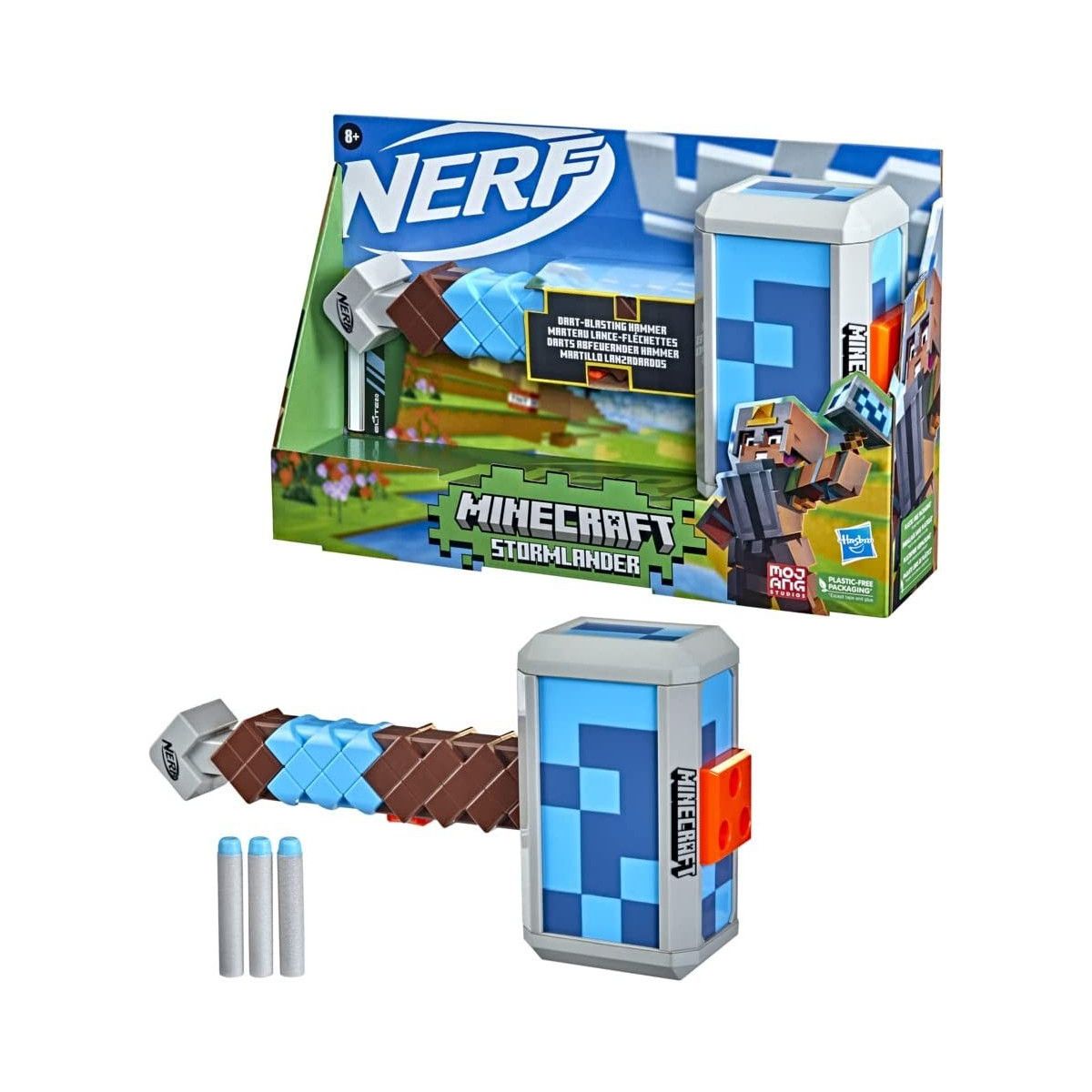 NERF MINECRAFT STORMLANDER - HASBRO - BAMBINO - td-toys.it