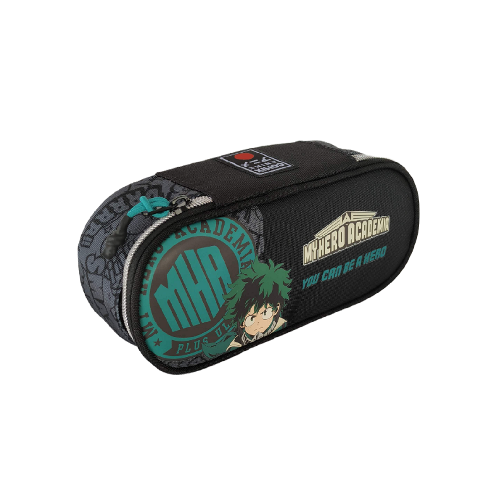 ASTUCCIO OVALE ORGANIZZATO MY HERO ACADEMIA COMIX ANIME - FRANCO COSIMO PANINI - ASTUCCI - td-toys.it