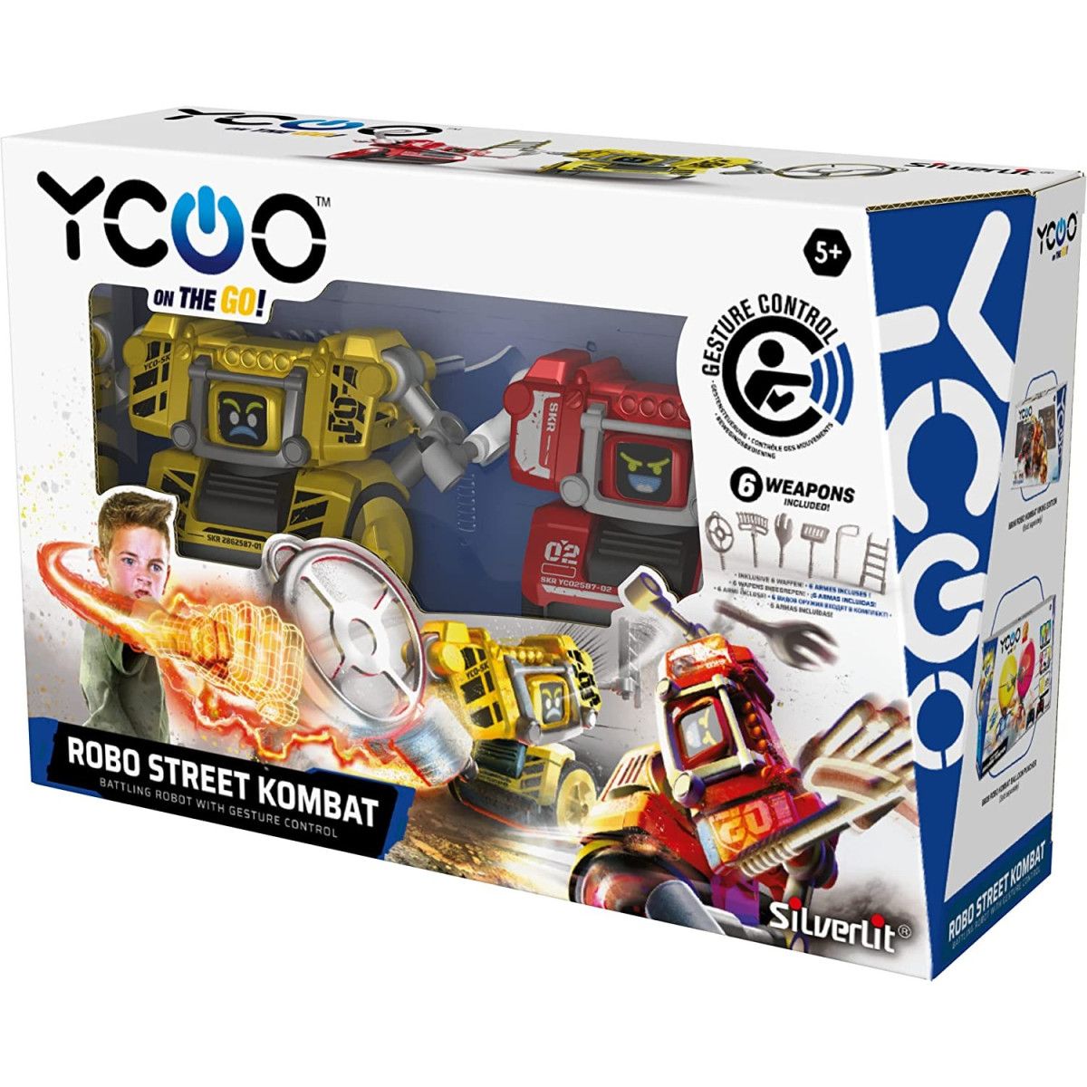 YCOO ROBO STREET KOMBAT CM 31X20X9-GIOCATTOLI PER BAMBINO