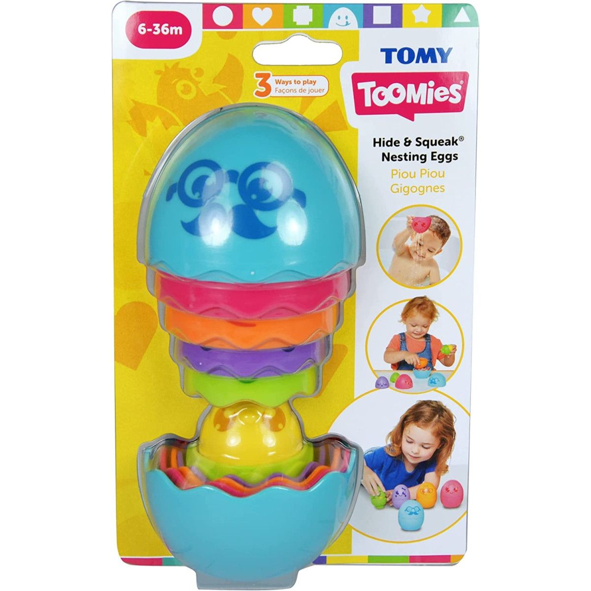 TOOMIES OVETTI MATRIOSKA CM13X21X8 - TOMY - EARLY CHILDHOOD - td-toys.it