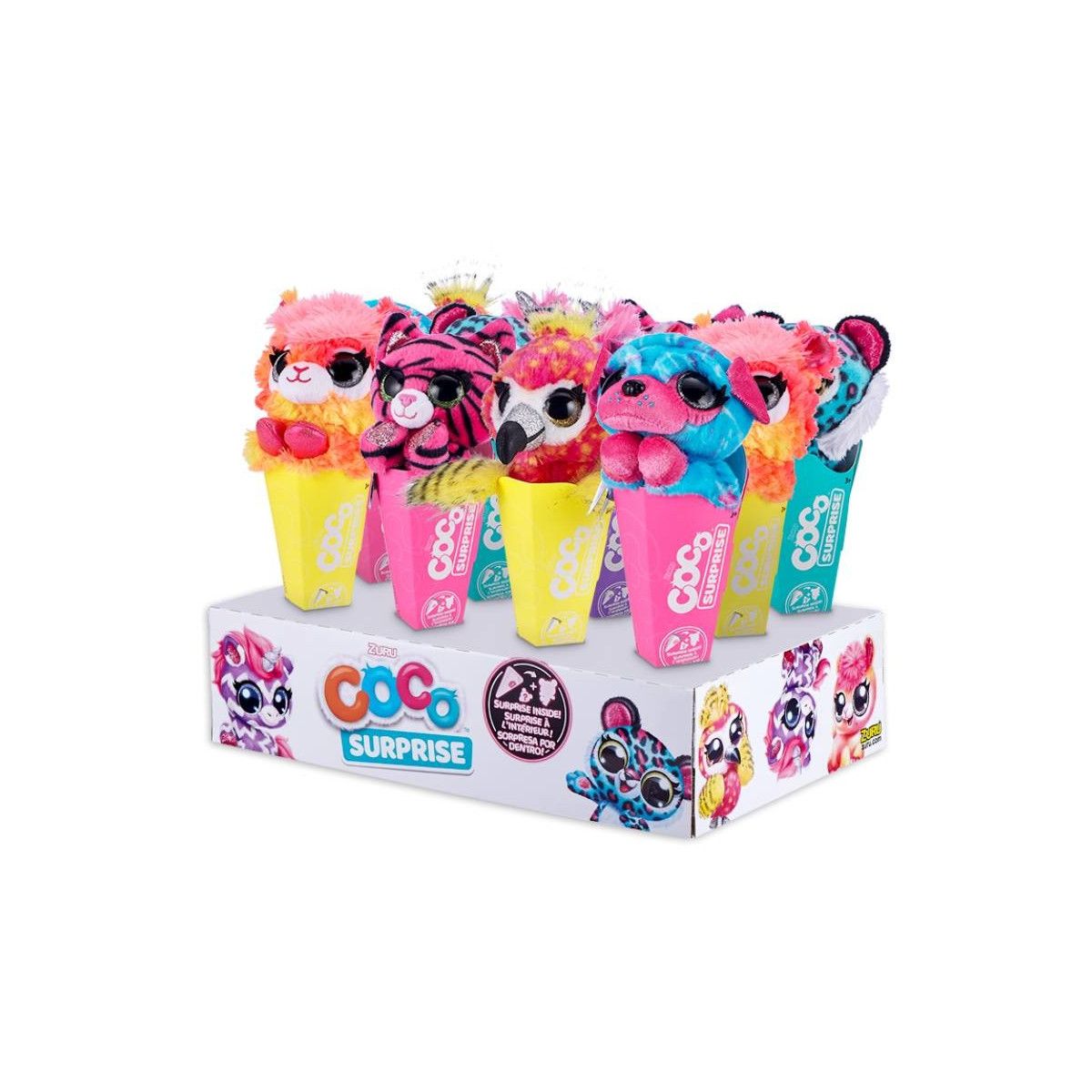 Coco Cones con sorpresa serie Neon - ZURU - BAMBINA - td-toys.it