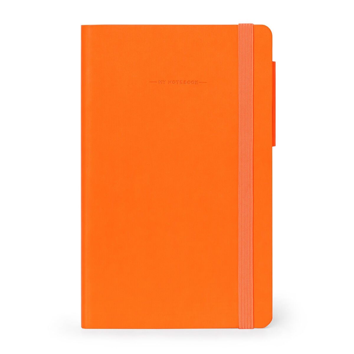 TACCUINO - MY NOTEBOOK - MEDIUMLINED - NEON ORANGE - LEGAMI MILANO - LEGAMI MILANO - td-toys.it