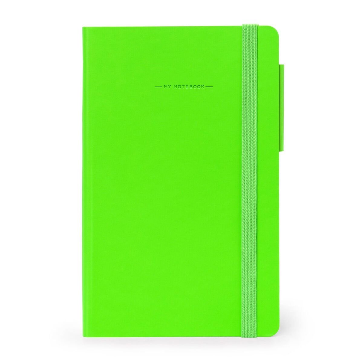 TACCUINO - MY NOTEBOOK - MEDIUMLINED - NEON GREEN - LEGAMI MILANO - LEGAMI MILANO - td-toys.it