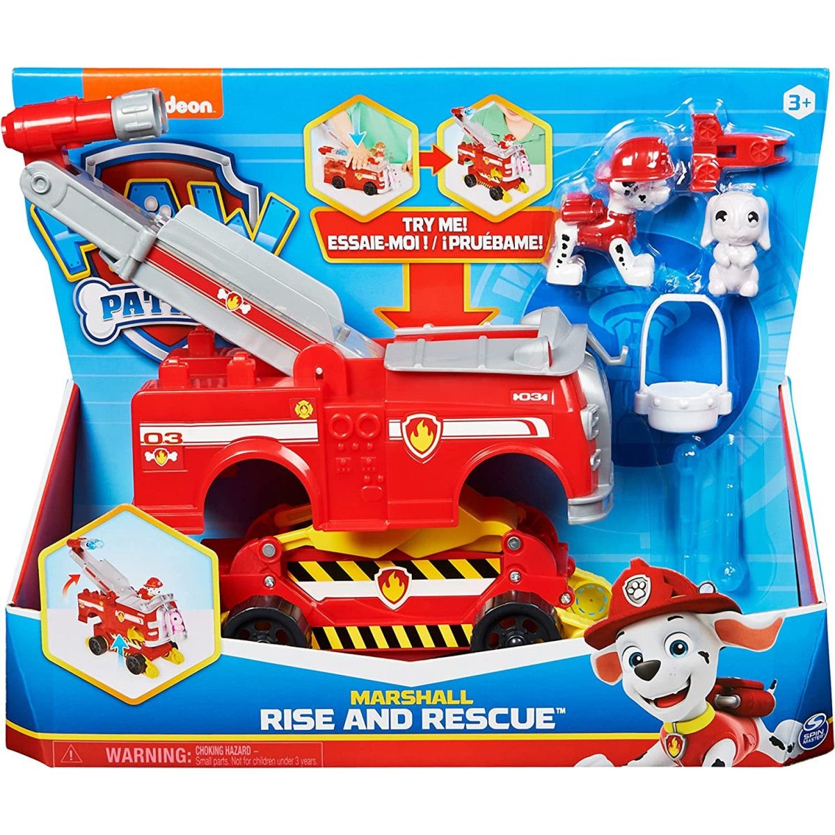 RISE AND RESCUE MARSHALL SPIN MASTER - SPINMASTER - UNISEX - td-toys.it