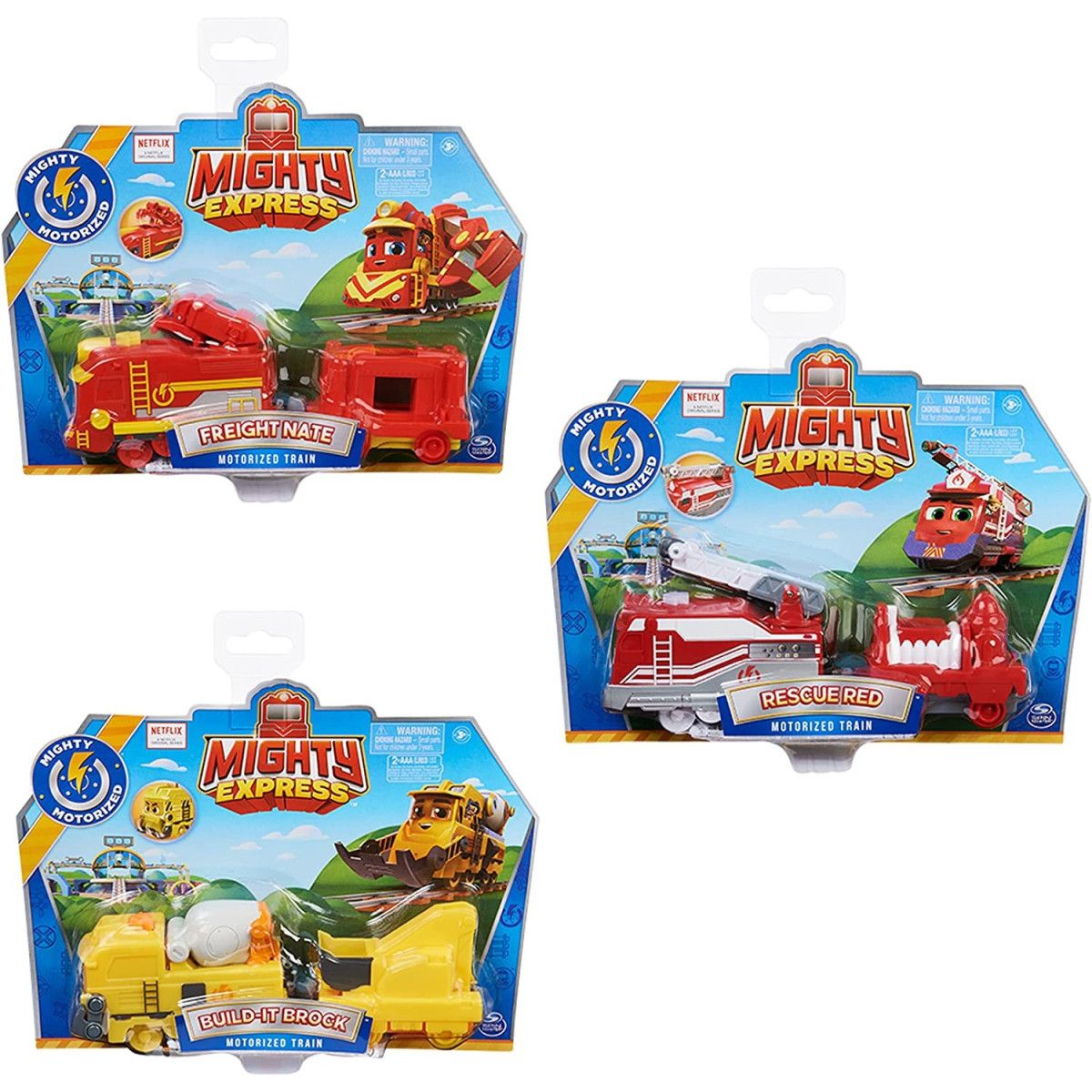 MIGHTY EXPRESS Motorized trains ASSORTITITI - SPINMASTER - UNISEX - td-toys.it