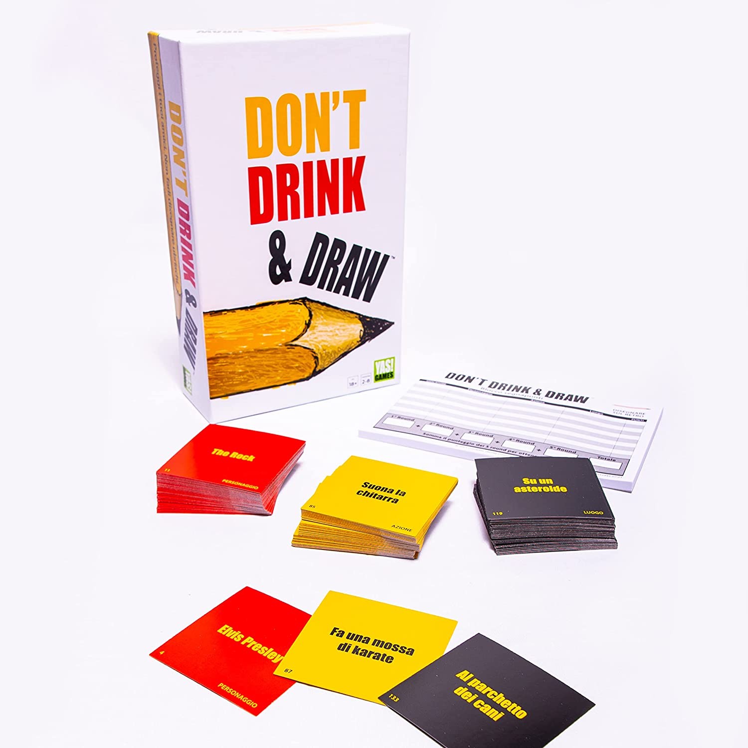 DON'T DRINK AND DRAW CM 13X21X6 Brand Rocco Giocattoli Dimension