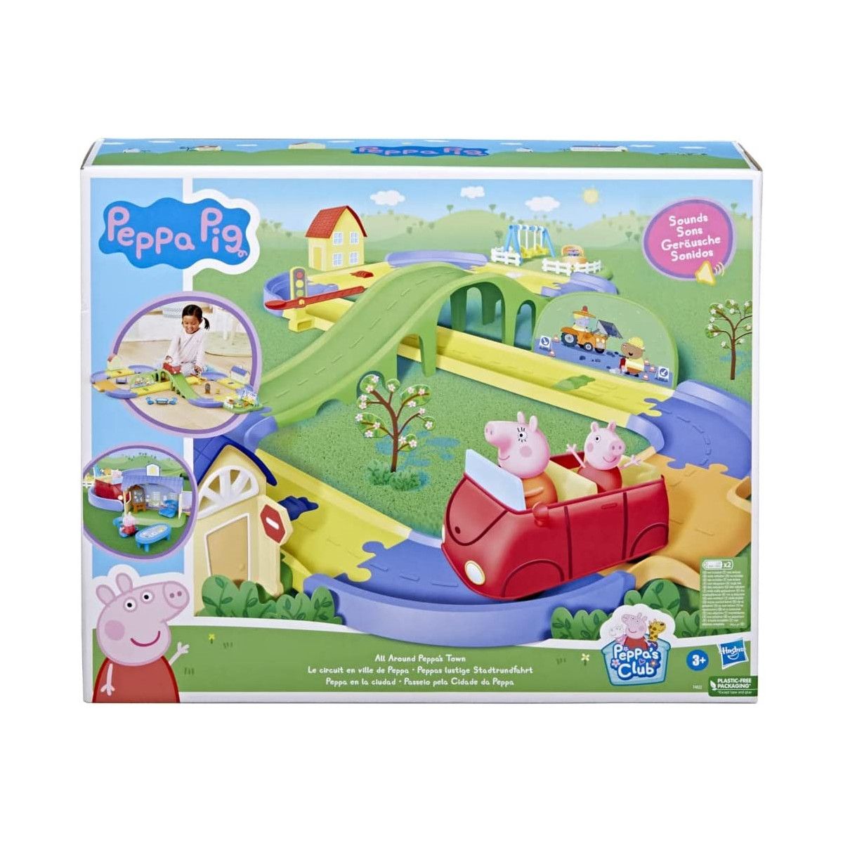 Peppa Pig Playset Peppatown - HASBRO - UNISEX - td-toys.it