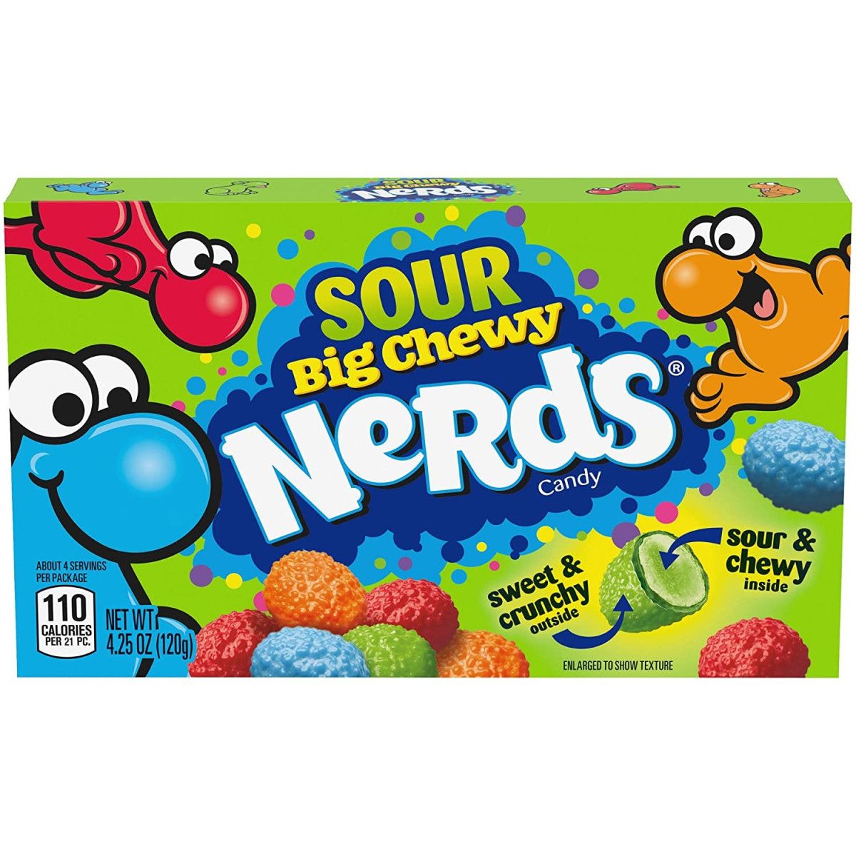 Nerds Chewy Sour Theater Box - - SWEETS - td-toys.it