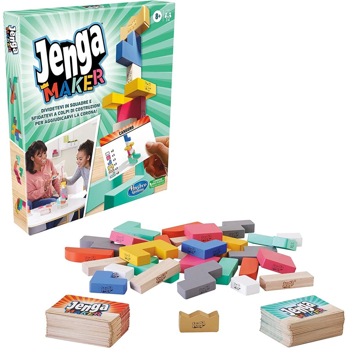 JENGA MAKER - HASBRO - BOARD GAMES' - td-toys.it