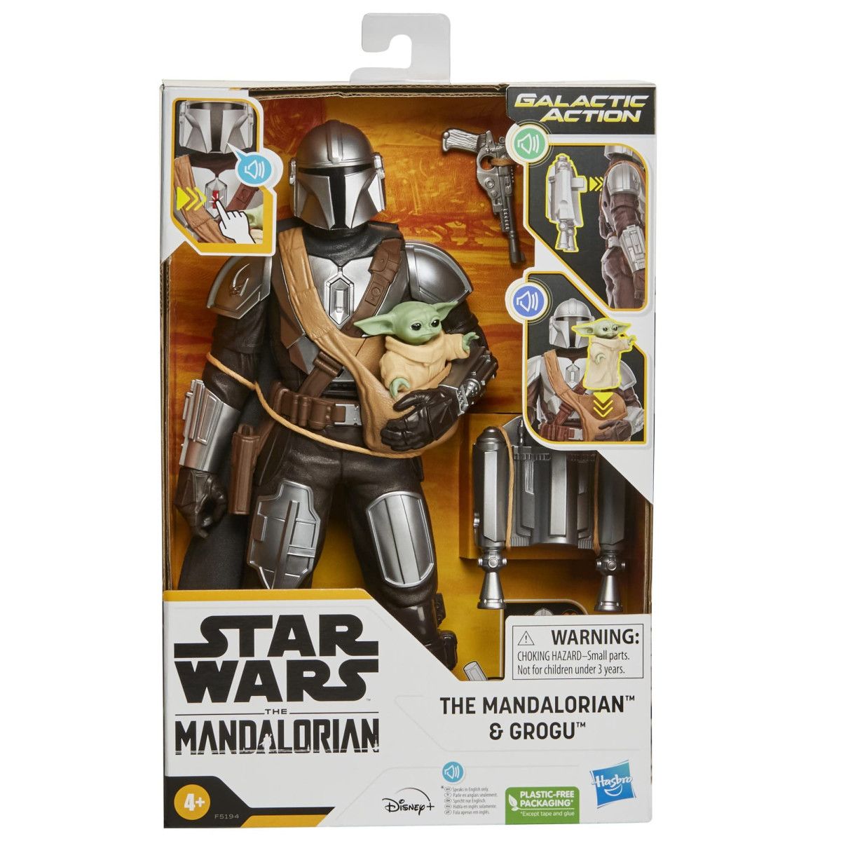 Starwars GALACTIC ACTION MANDALORIAN - HASBRO - ACTION FIGURES - td-toys.it