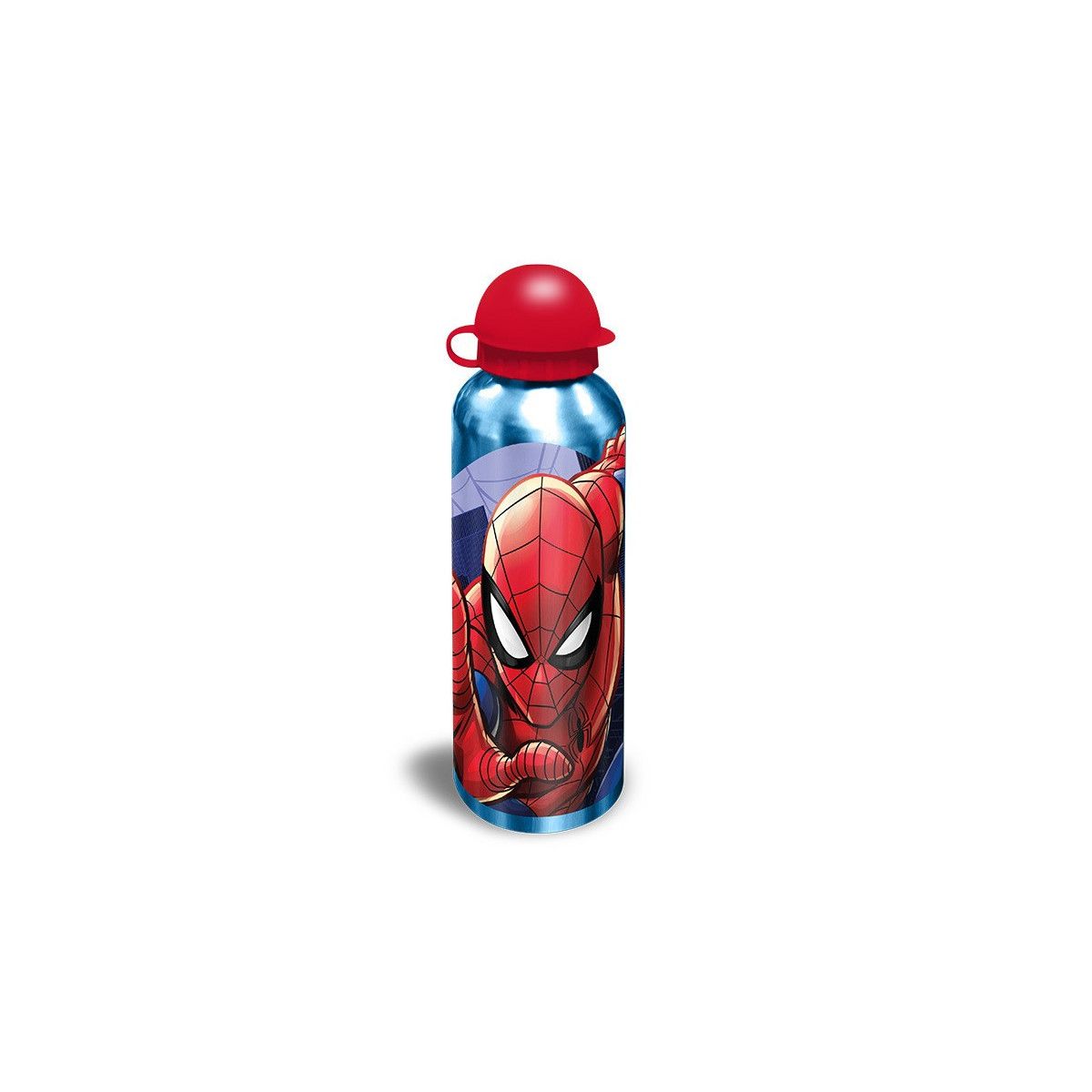 SPIDERMAN - metal bottle assorted colors - - BOTTLES - td-toys.it